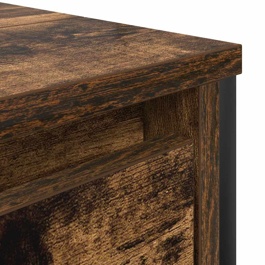 Waschbeckenunterschrank Mit Schubladen Räuchereiche