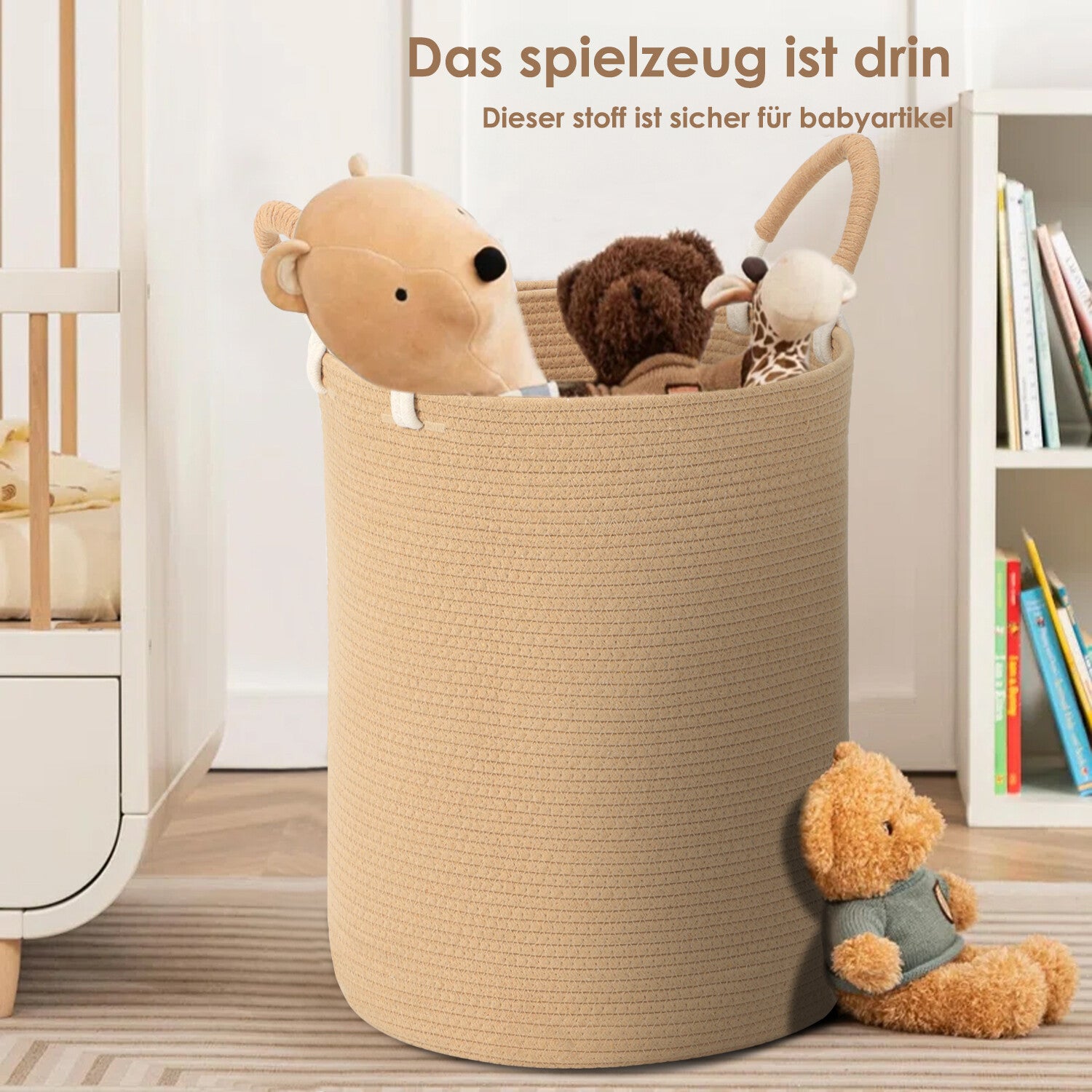Wäschesack Wäschesammler Fächer Wäschebox Wäschetrenner Wäschesortiere